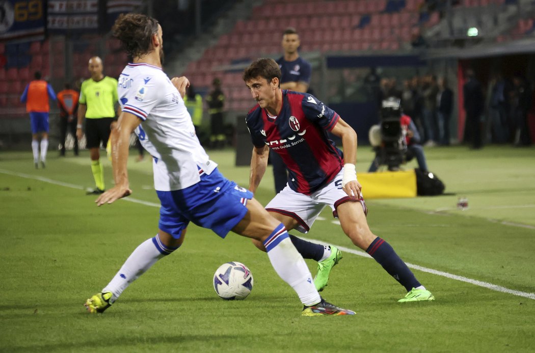 Bologna se po nepříjemné návštěvě svých ultras utkala se Sampdorií.