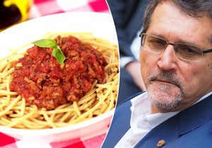 Virginio Merola, starosta Boloni, tvrdí, že boloňské špagety neexistují