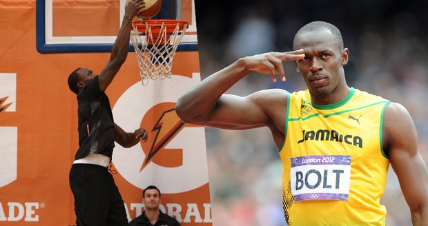 Usain Bolt přesedlal na jiný sport! Tretry vyměnil za tenisky a potrénoval na basketbalovou NBA. Nastoupí totiž do ostrého zápasu.