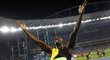 Sprinter Usain Bolt slaví zlato z Ria na stovce
