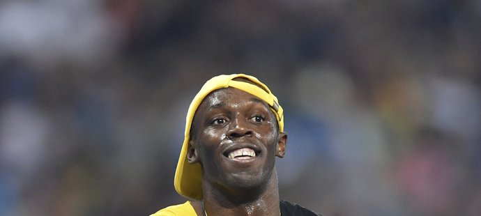 Usain Bolt slaví zlato ze stovky v Riu