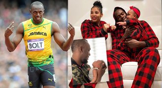 Legendární sprinter Usain Bolt se dme pýchou: Dceruška už běhá!