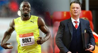 Fenomén Bolt už nechce hrát za United: Počkám, až vyhodí Van Gaala