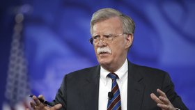 Bezpečnostní poradce Bílého domu John Bolton.