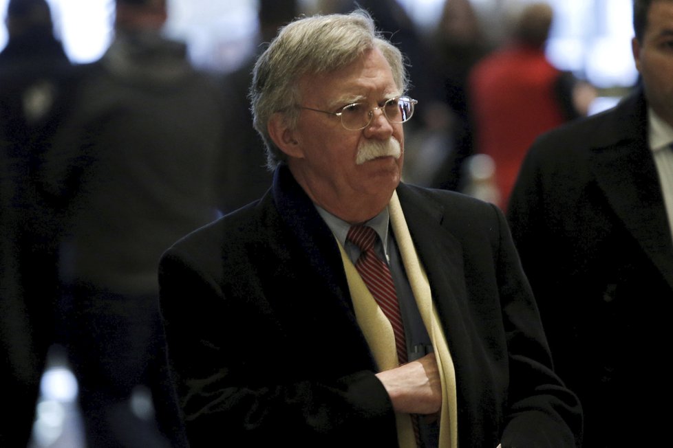 Trumpův bývalý bezpečnostní poradce John Bolton