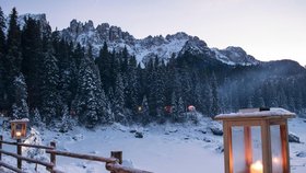Bolzano v italských Alpách