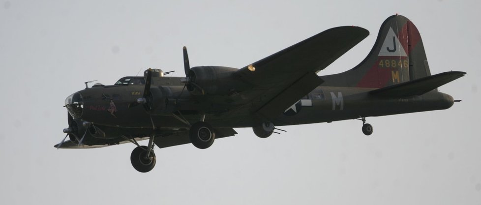 Legendární dálkový bombardér Boeing B-17