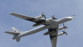 Ruský strategický bombardér Tu-95MS