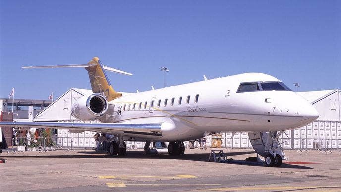 Bombardier Global 5000 (ilustrační foto)