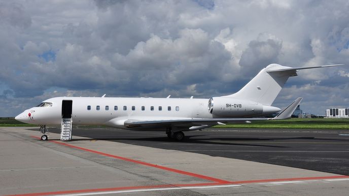 Bombardier Global 5000 (ilustrační foto)