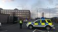 Požár v závodu Bombardieru v Belfastu