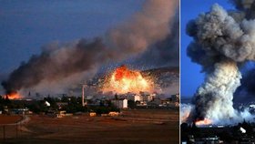 Bombardování v Kobani připomíná apokalypsu.