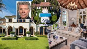 Rocková hvězda Jon Bon Jovi: Za miliardu koupil luxusní sídlo v Palm Beach!