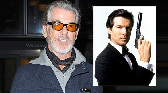 Pierce Brosnan se nechal zarůst.