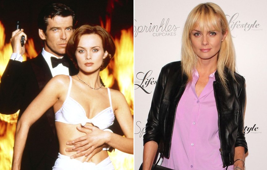 Polská herečka, zpěvačka a modelka Izabella Scorupco (42) si zahrála Natalii Fjodorovnu Simonov v bondovce Zlaté oko (Golden Eye) z roku 1995.