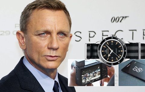Skrytá reklama v nové bondovce Spectre: Agent 007 si podle ní žije na vysoké noze