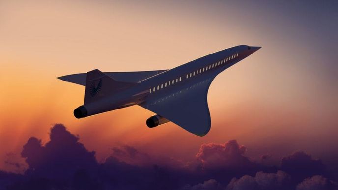Nadzvukové letadlo Overture startupu Boom Supersonic by mělo prvně vzlétnout v roce 2021.