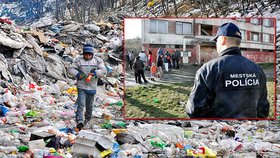 Odpadkové KOŠice: Ghetto se topí v moři smetí! To je Evropské město kultury!