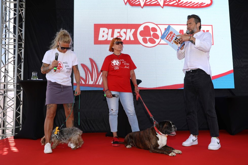 Bořek Slezáček moderuje festival Blesk Tlapky