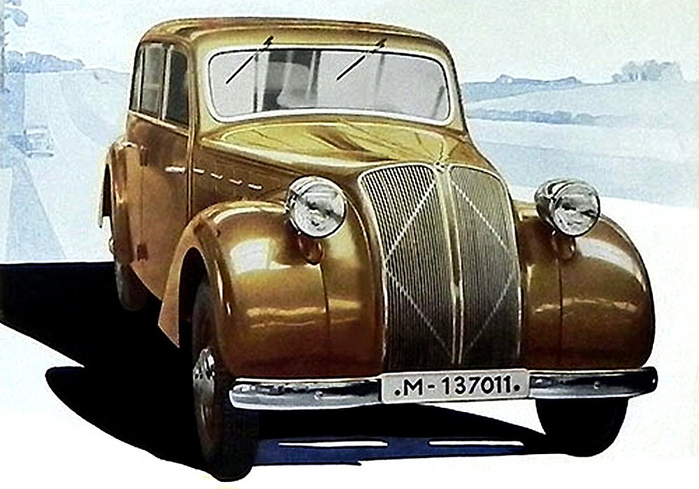 Od roku 1939 se Hansa 2000 prodávala pod jménem Borgward 2000. Měla přední masku s náznakem kosočtvercového loga Borgwardu.