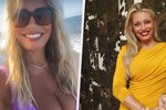 Lucie Borhyová a její sexy pozdrav z pláže při západu slunce