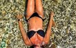 Lucie Borhyová je v plavkách sakra sexy Lucie Borhyová je v plavkách sakra sexy