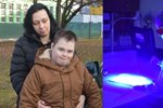 Eva Farníková (42) s postiženým synem Boriskem (12). Zloděj mu ukradl speciální autosedačku. Na místě činu ale zanechal stopy DNA, policisté ho zadrželi.