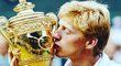 Legendární tenista Boris Becker vyhrál Wimbledon v pouhých 17 letech