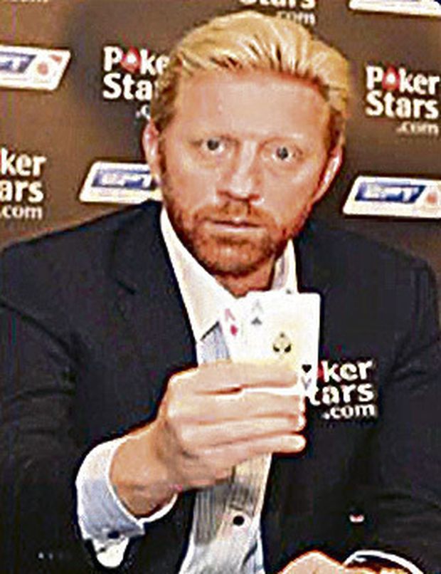 Boris Becker na pokeru v hotelu Hilton Boris Becker na pokeru v hotelu Hilton