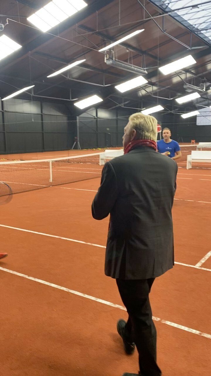 Bývalá tenisová hvězda Boris Becker