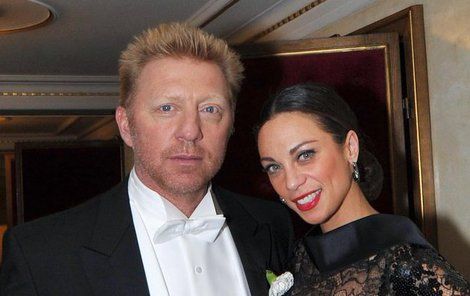 Boris Becker se svou manželkou Lilly