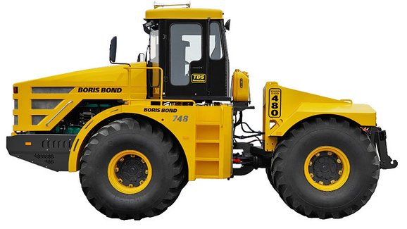 Boris Bond je moderní evolucí ruských traktorů Kirovec K-700