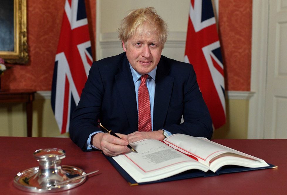 Britský premiér Boris Johnson a lídři EU podepsali brexitovou dohodu.