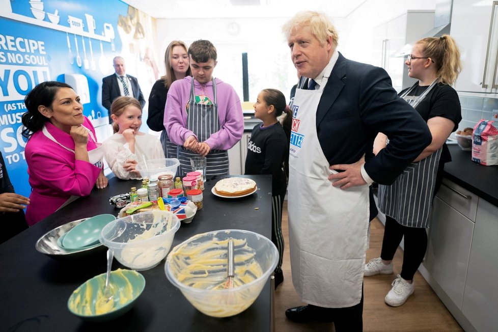 Britský premiér Boris Johnson.