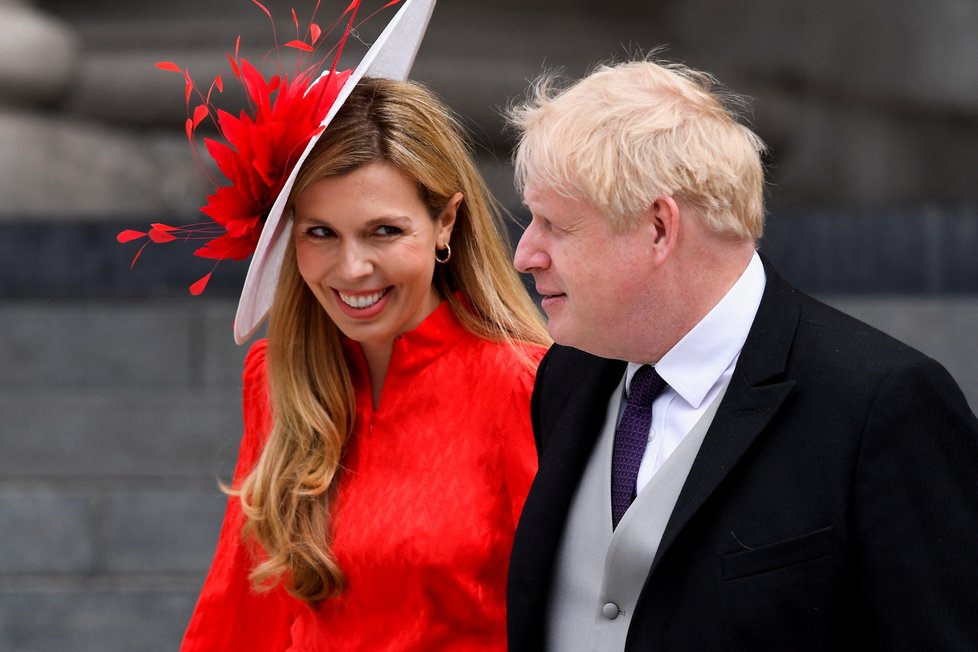 Boris Johnson s manželkou Carrie