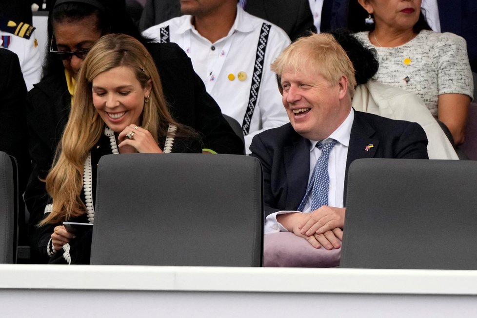 Boris Johnson s manželkou Carrie