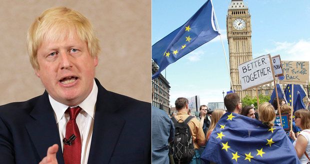 Johnson vytáhl proti odpůrcům brexitu: Hysterie jako po smrti princezny Diany