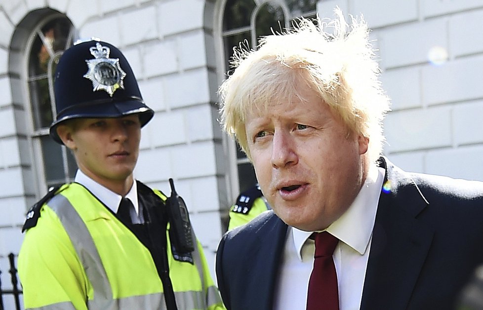 Bývalý londýnský starosta Boris Johnson