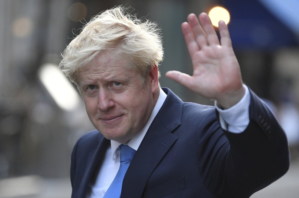 Britský premiér Boris Johnson