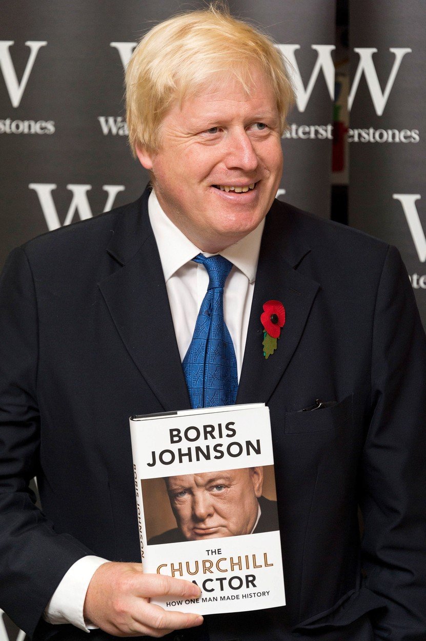 Autorem knihy Faktor Churchill je velmi známý britský konzervativní politik a populární starosta Londýna v letech 2008-2016, Boris Johnson.