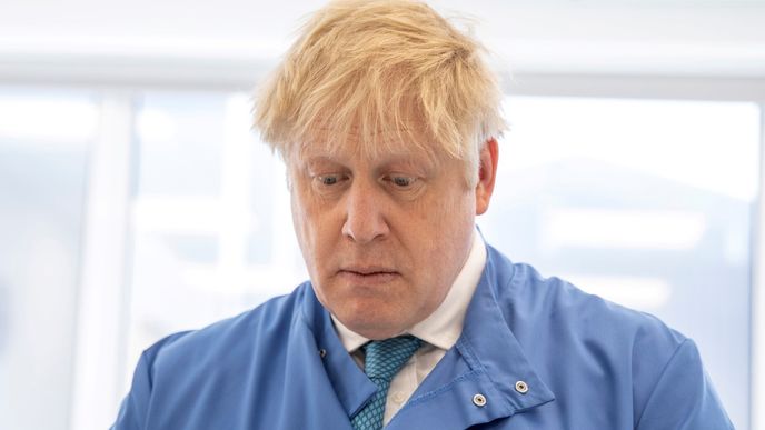 Britský premiér Boris Johnson