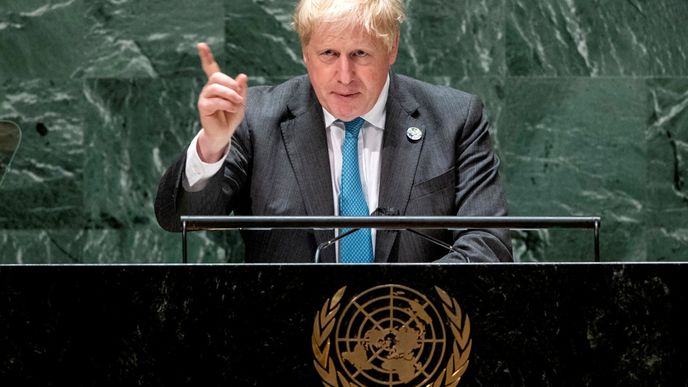 Britský premiér Boris Johnson 