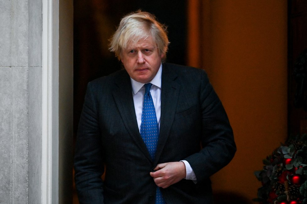 Britský premiér Boris Johnson