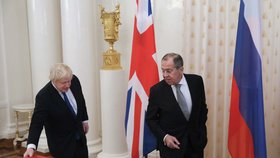 Britský ministr zahraničí Boris Johnson jednal v Moskvě se svým protějškem Sergejem Lavrovem.