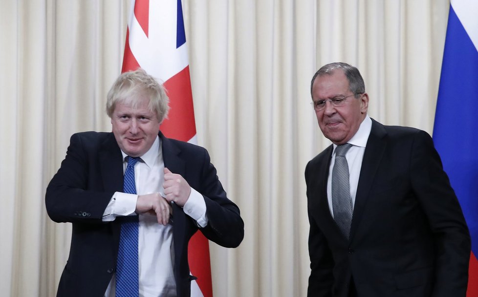 Britský ministr zahraničí Boris Johnson jednal v Moskvě se svým protějškem Sergejem Lavrovem.