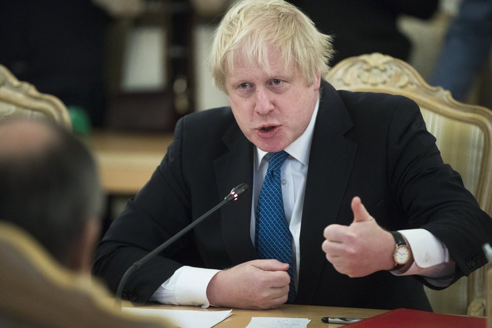 Britský ministr zahraničí Boris Johnson jednal v Moskvě se svým protějškem Sergejem Lavrovem.