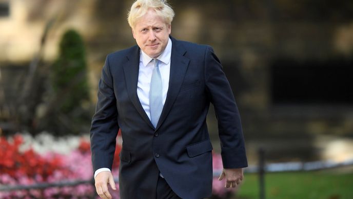 Britský premiér Boris Johnson.