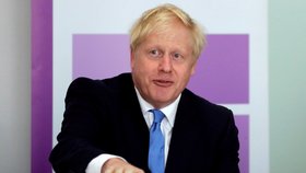 Britský premiér Boris Johnson.