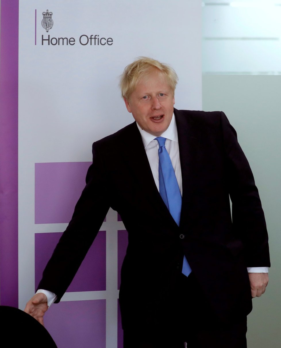 Britský premiér Boris Johnson