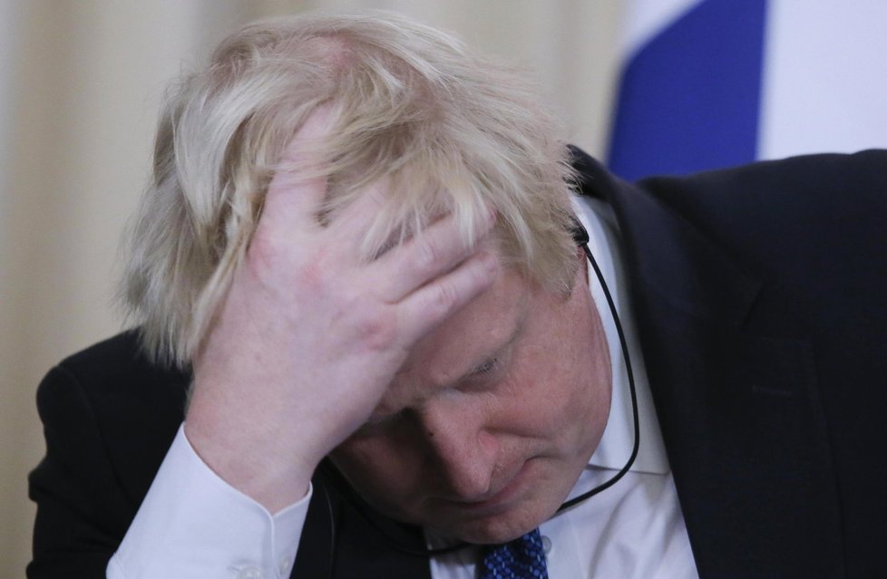 Britský ministr zahraničí Boris Johnson